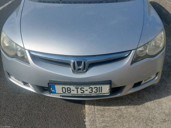 Honda Civic Saloon, Petrol, 2008, Grey