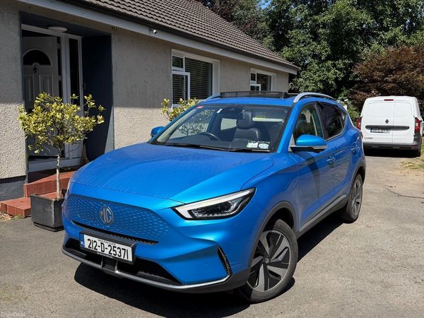 MG ZS Hatchback, Electric, 2021, Blue