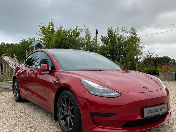 Tesla Model 3 Saloon, Electric, 2020, Red