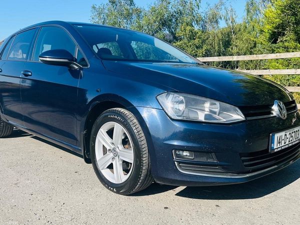 Volkswagen Golf Estate, Diesel, 2014, Blue