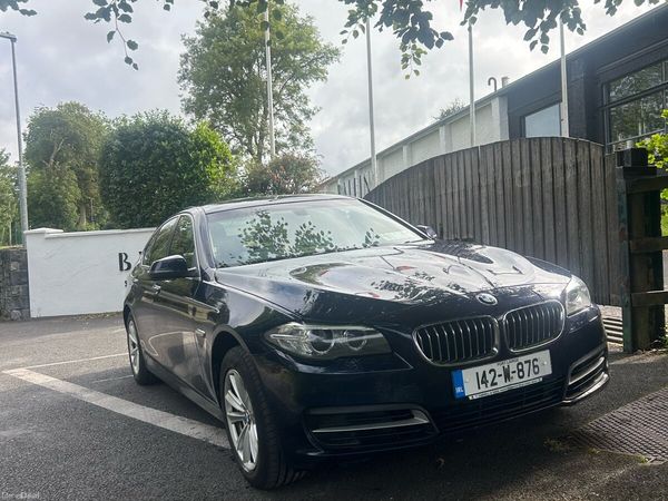 BMW 5-Series Saloon, Diesel, 2014, Blue