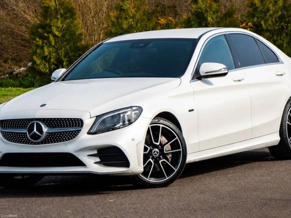 Mercedes-Benz C-Class Saloon, Diesel Plug-in Hybrid, 2020, White