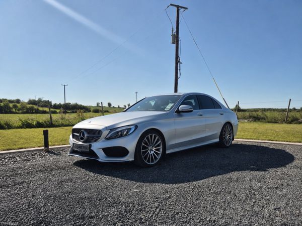 Mercedes-Benz C-Class Saloon, Diesel, 2018, Silver