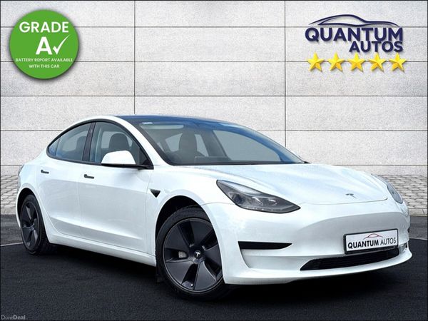 Tesla Model 3 Saloon, Electric, 2022, White