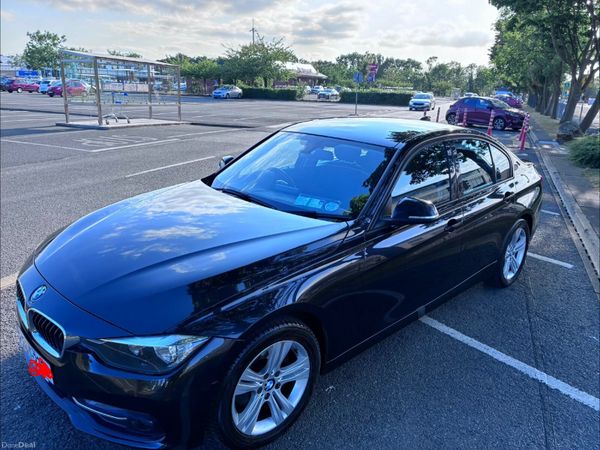 BMW 3-Series Saloon, Diesel, 2016, Black