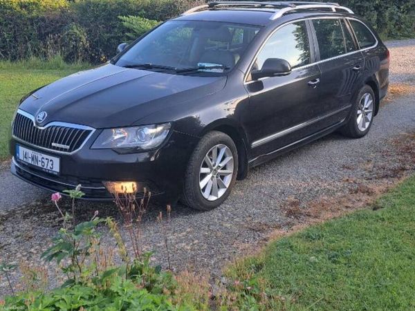 Skoda Superb Estate, Diesel, 2014, Black