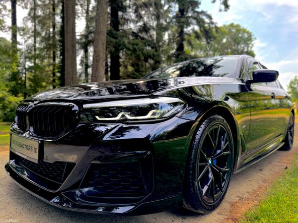 BMW 5-Series Saloon, Diesel, 2021, Black