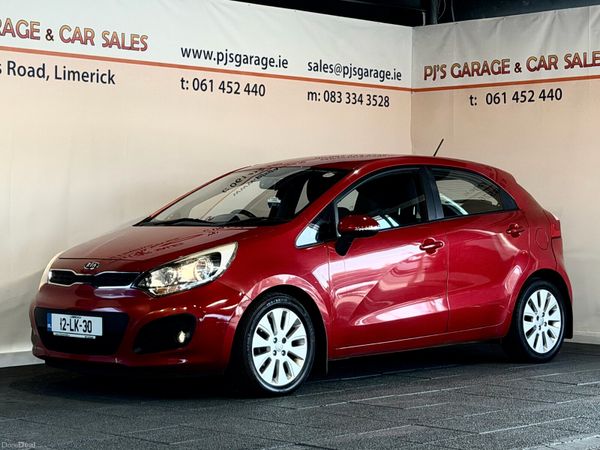 Kia Rio Hatchback, Petrol, 2012, Red