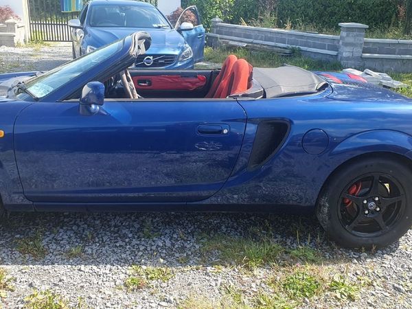 Toyota MR2 Convertible, Petrol, 2002, Blue