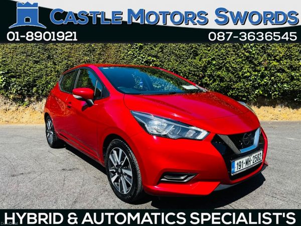 Nissan Micra Hatchback, Petrol, 2019, Red