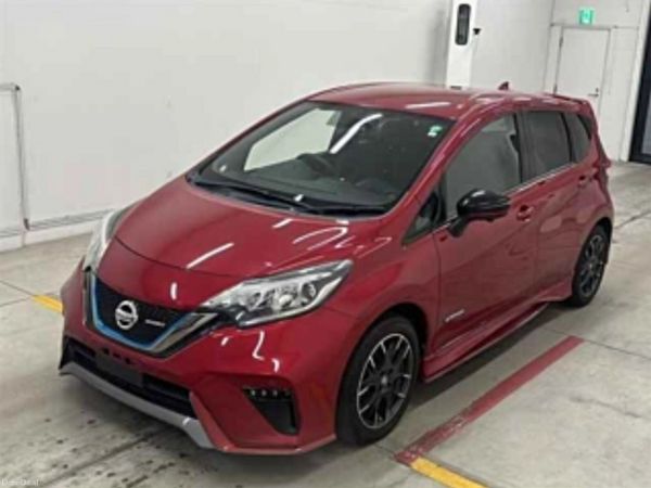 Nissan Note Hatchback, Petrol Hybrid, 2017, Red