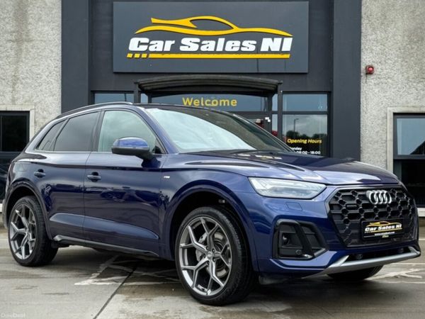 Audi Q5 SUV, Diesel Hybrid, 2021, Blue