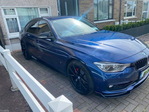 BMW 3-Series Saloon, Petrol Plug-in Hybrid, 2018, Blue