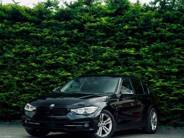 BMW 3-Series Saloon, Petrol Plug-in Hybrid, 2016, Black
