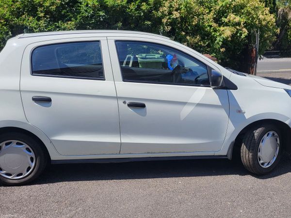 Mitsubishi Mirage Hatchback, Petrol, 2014, White
