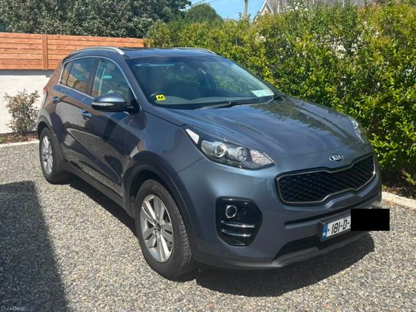 Kia Sportage SUV, Diesel, 2018, Blue