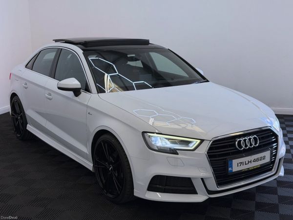 Audi A3 Saloon, Petrol, 2017, White