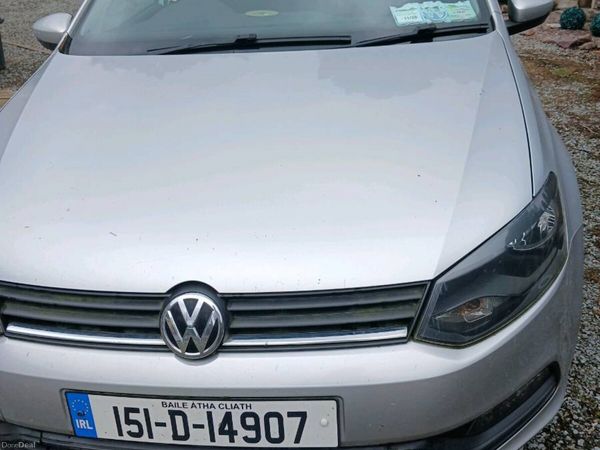 Volkswagen Polo Hatchback, Petrol, 2015, Silver