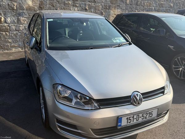 Volkswagen Golf Hatchback, Petrol, 2015, Silver