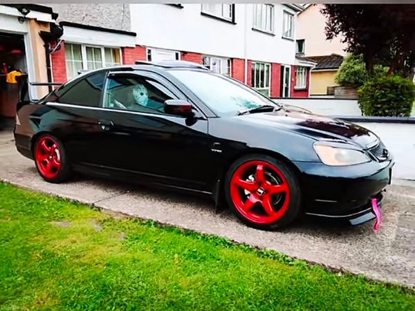 Honda Civic Coupe, Petrol, 2002, Black