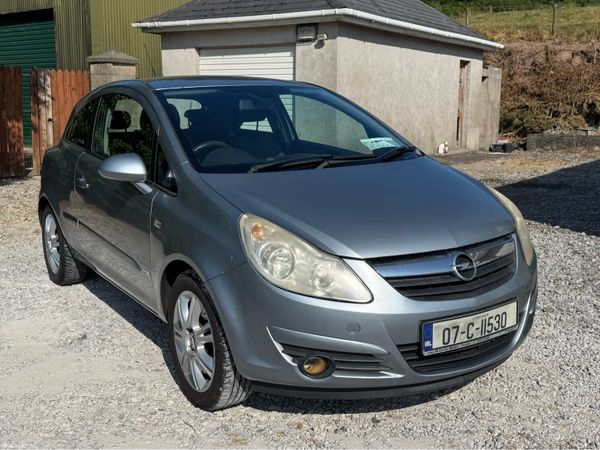 Opel Corsa Hatchback, Petrol, 2007, Silver