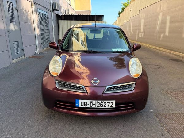 Nissan Micra Hatchback, Petrol, 2008, Red