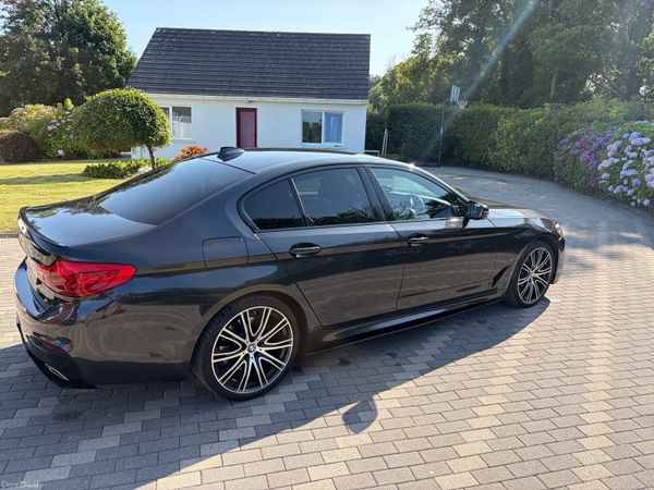BMW 5-Series Saloon, Petrol Plug-in Hybrid, 2020, Grey