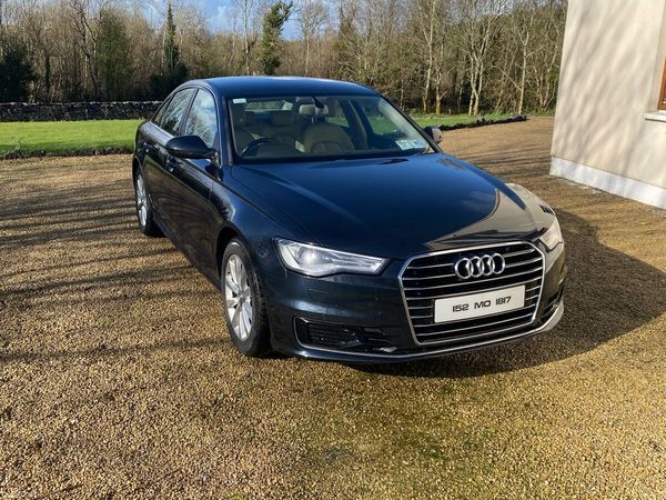 Audi A6 Saloon, Diesel, 2015, Blue