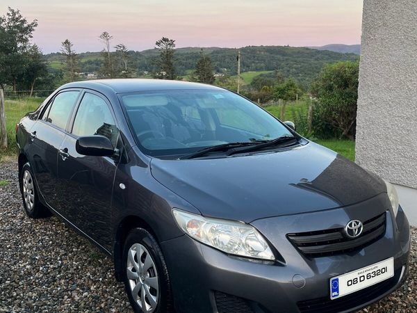 Toyota Corolla Saloon, Petrol, 2008, Grey