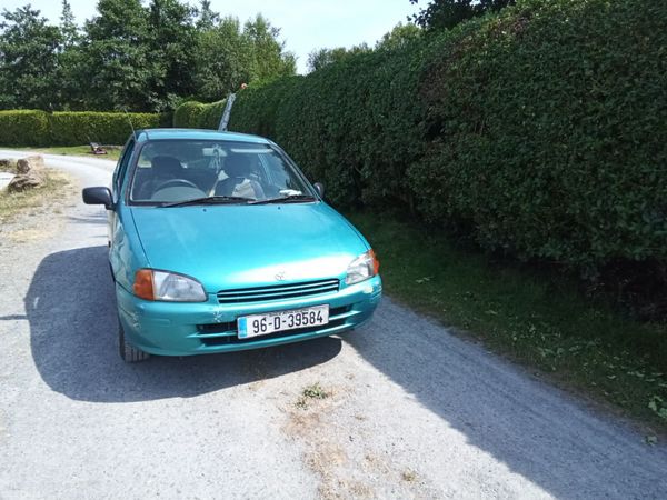 Toyota Starlet Hatchback, Petrol, 1996, Green
