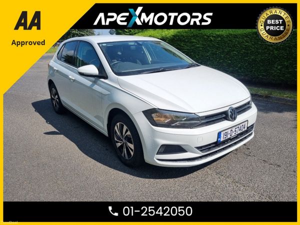 Volkswagen Polo Hatchback, Petrol, 2019, White