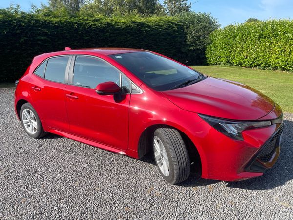 Toyota Corolla Hatchback, Petrol Hybrid, 2023, Red