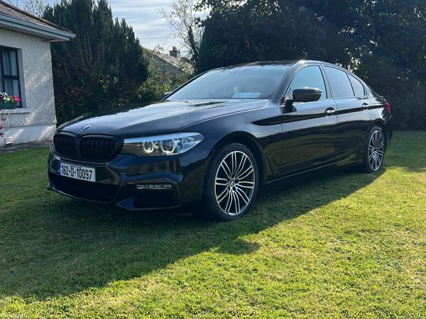 BMW 5-Series Saloon, Diesel, 2018, Black
