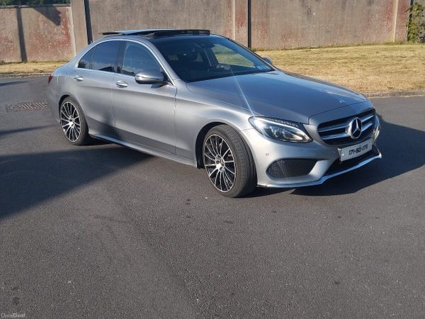 Mercedes-Benz C-Class Saloon, Diesel, 2017, Silver