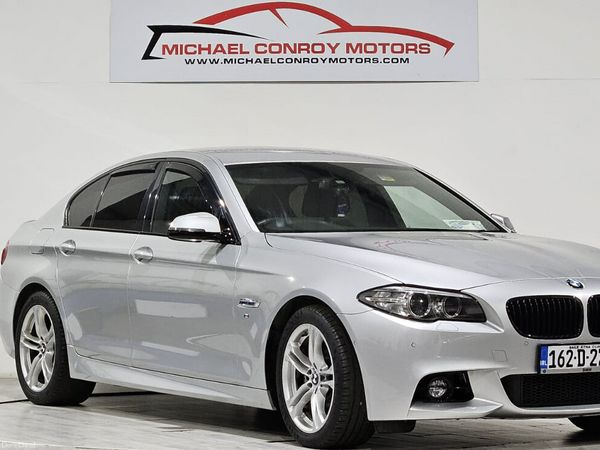 BMW 5-Series Saloon, Diesel, 2016, Silver