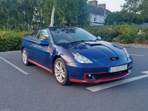 Toyota Celica Coupe, Petrol, 2001, Blue