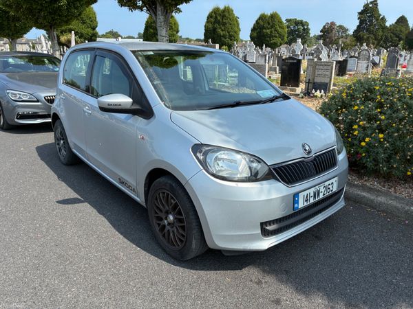 Skoda Citigo Hatchback, Petrol, 2014, Silver