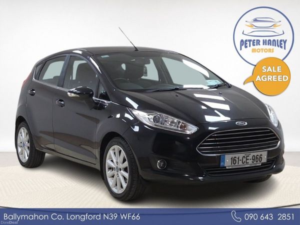Ford Fiesta Hatchback, Diesel, 2016, Black