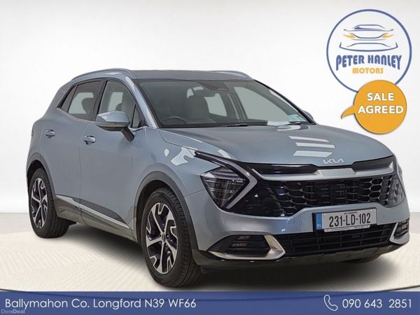 Kia Sportage SUV, Diesel Hybrid, 2023, Grey