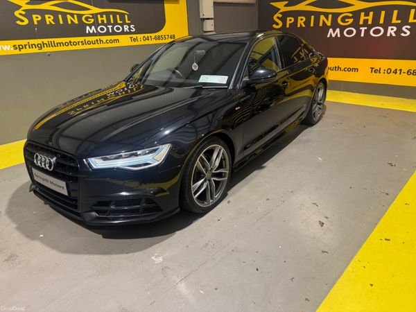 Audi A6 Saloon, Diesel, 2018, Black