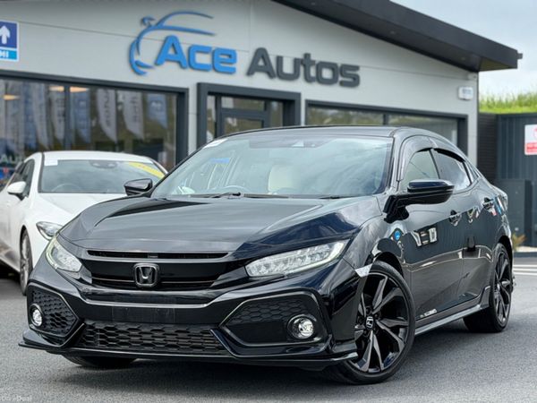 Honda Civic Hatchback, Petrol, 2019, Black