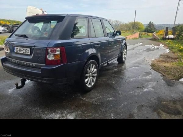 Land Rover Range Rover Sport SUV, Diesel, 2006, Blue