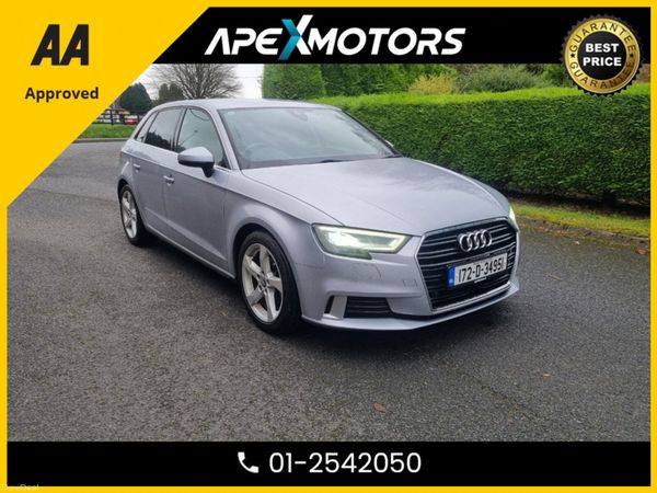 Audi A3 Hatchback, Petrol, 2017, Silver