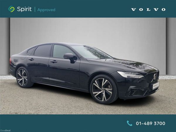 Volvo S90 Saloon, Petrol Hybrid, 2021, Black