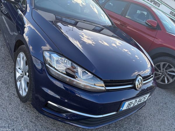 Volkswagen Golf Estate, Diesel, 2018, Blue