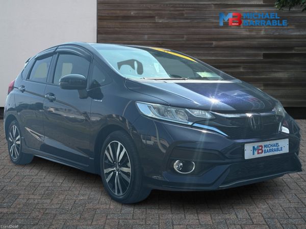 Honda Fit Hatchback, Petrol Hybrid, 2017, Black