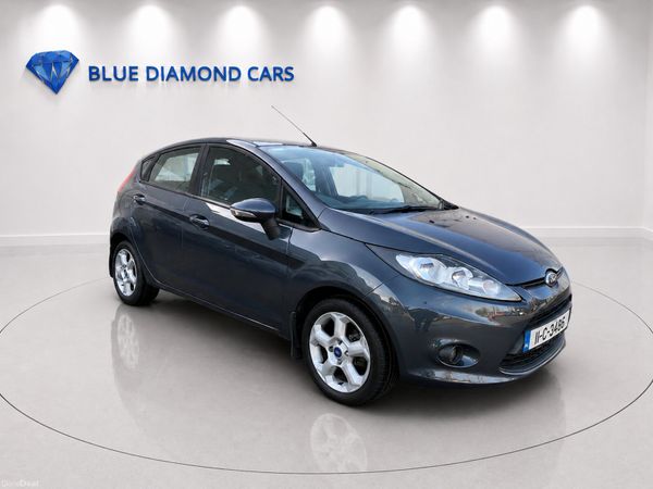 Ford Fiesta Hatchback, Petrol, 2011, Grey
