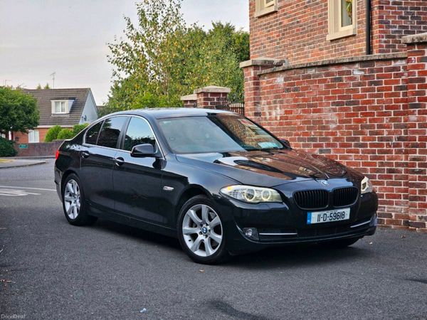 BMW 5-Series Saloon, Diesel, 2011, Black