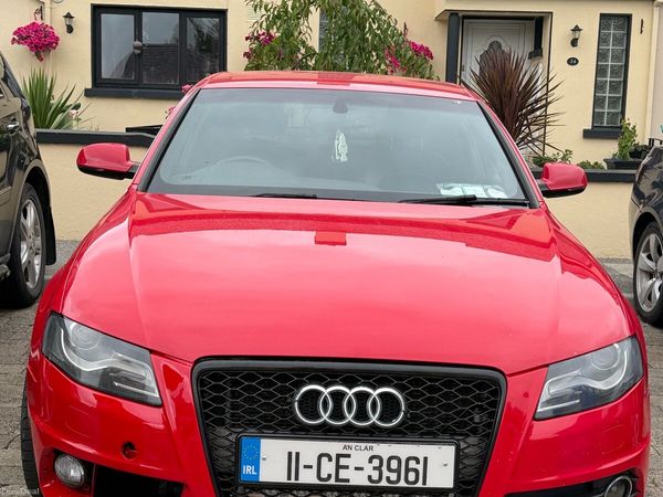 Audi A4 Saloon, Diesel, 2011, Red