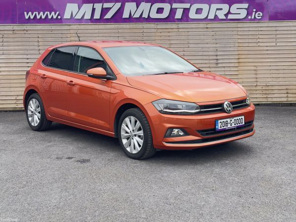 Volkswagen Polo Hatchback, Petrol, 2018, Orange